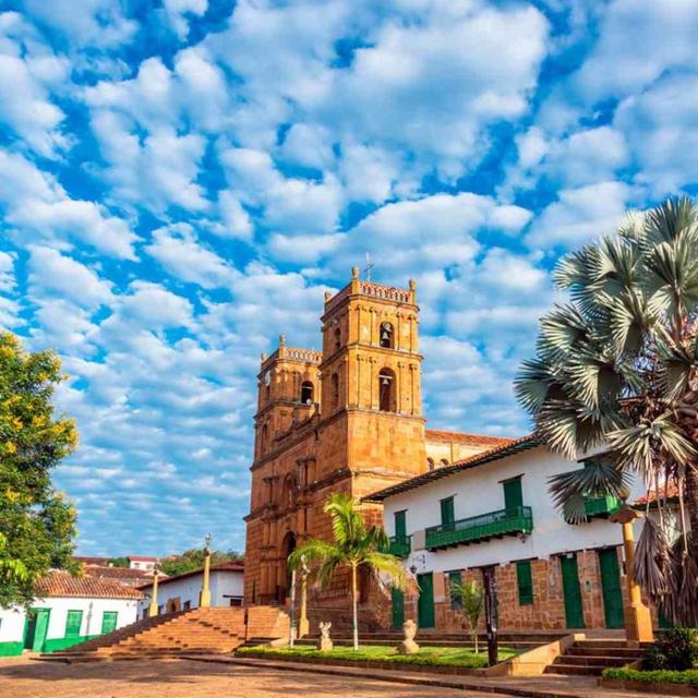 Parque Principal en Barichara